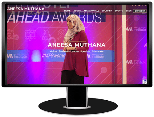 Aneesa Muthana Website